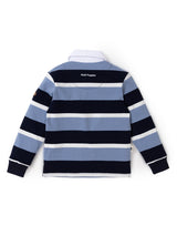 Polo Manga Larga Para Niño Oscar Algodón Azul Hush Puppies Kids