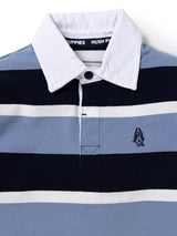 Polo Manga Larga Para Niño Oscar Algodón Azul Hush Puppies Kids