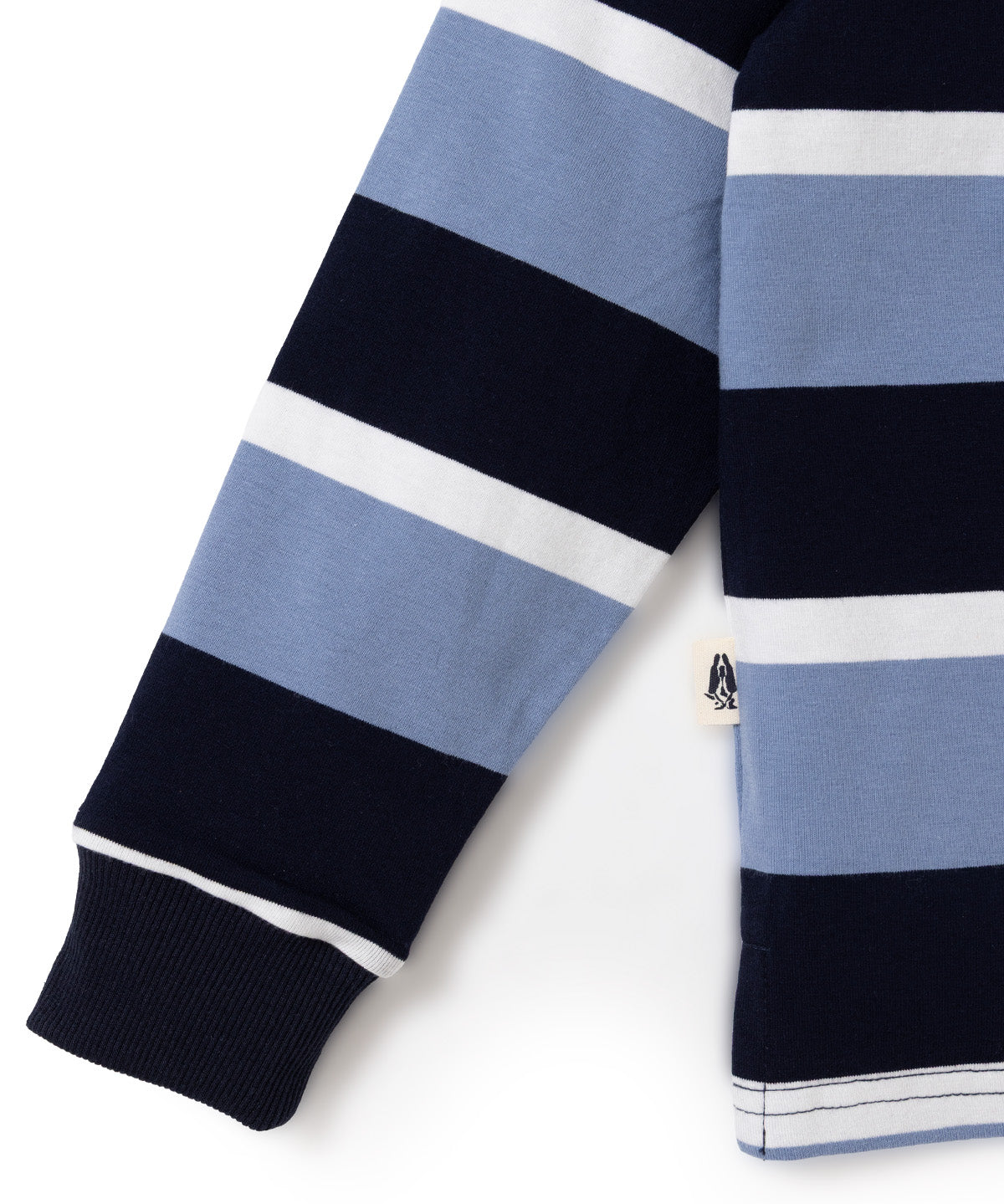 Polo Manga Larga Para Niño Oscar Algodón Azul Hush Puppies Kids