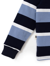 Polo Manga Larga Para Niño Oscar Algodón Azul Hush Puppies Kids