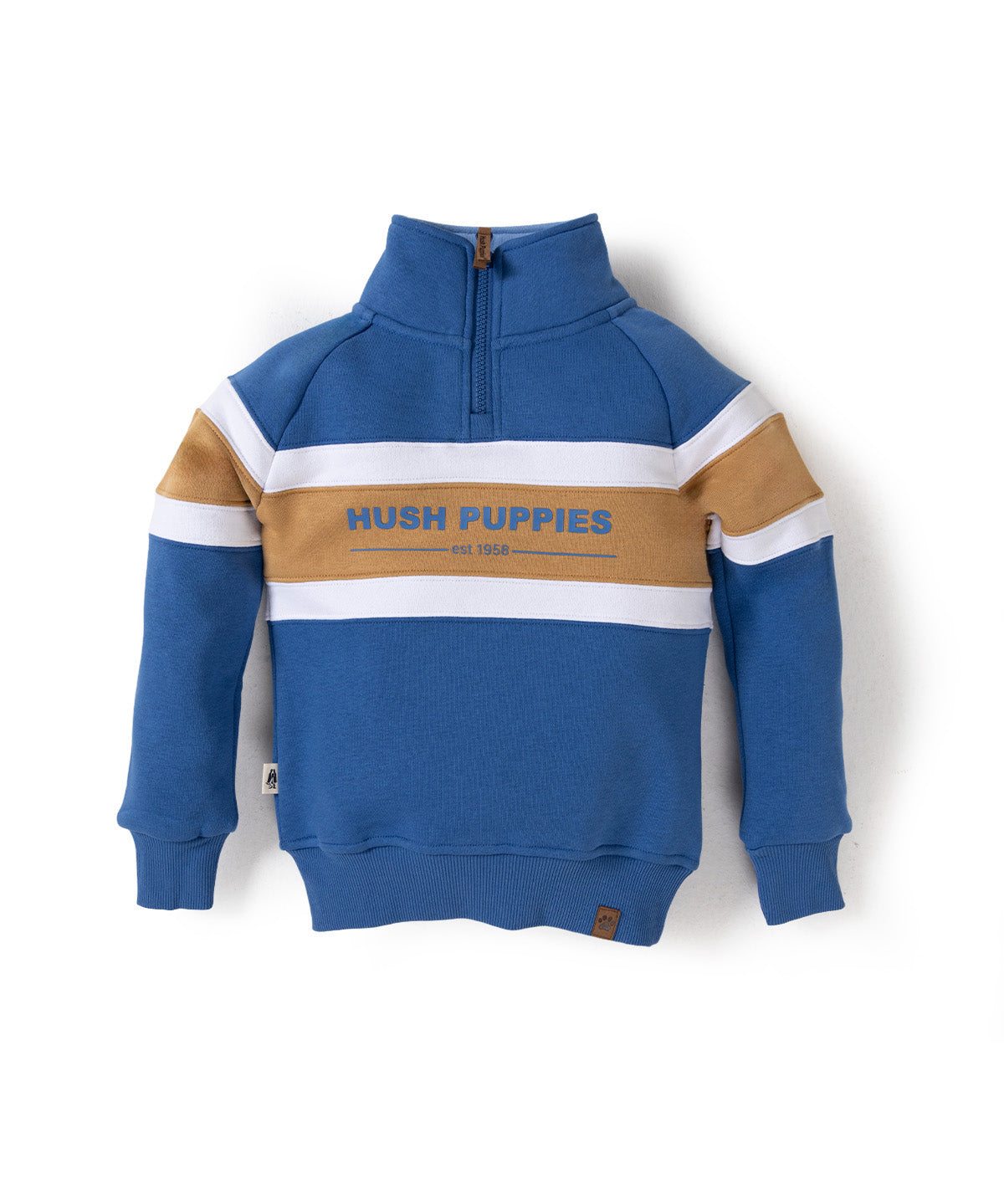 Polerón Para Niño Andino Algodón Azul Hush Puppies Kids