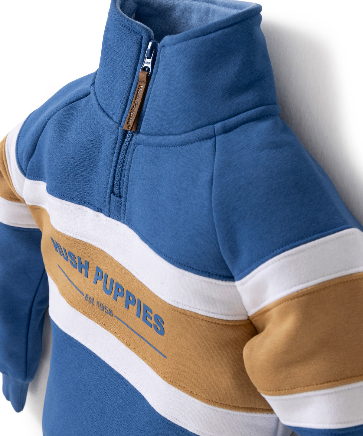 Polerón Para Niño Andino Algodón Azul Hush Puppies Kids