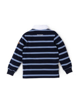Polo Manga Larga Para Niño Timber Algodón Azul Hush Puppies Kids