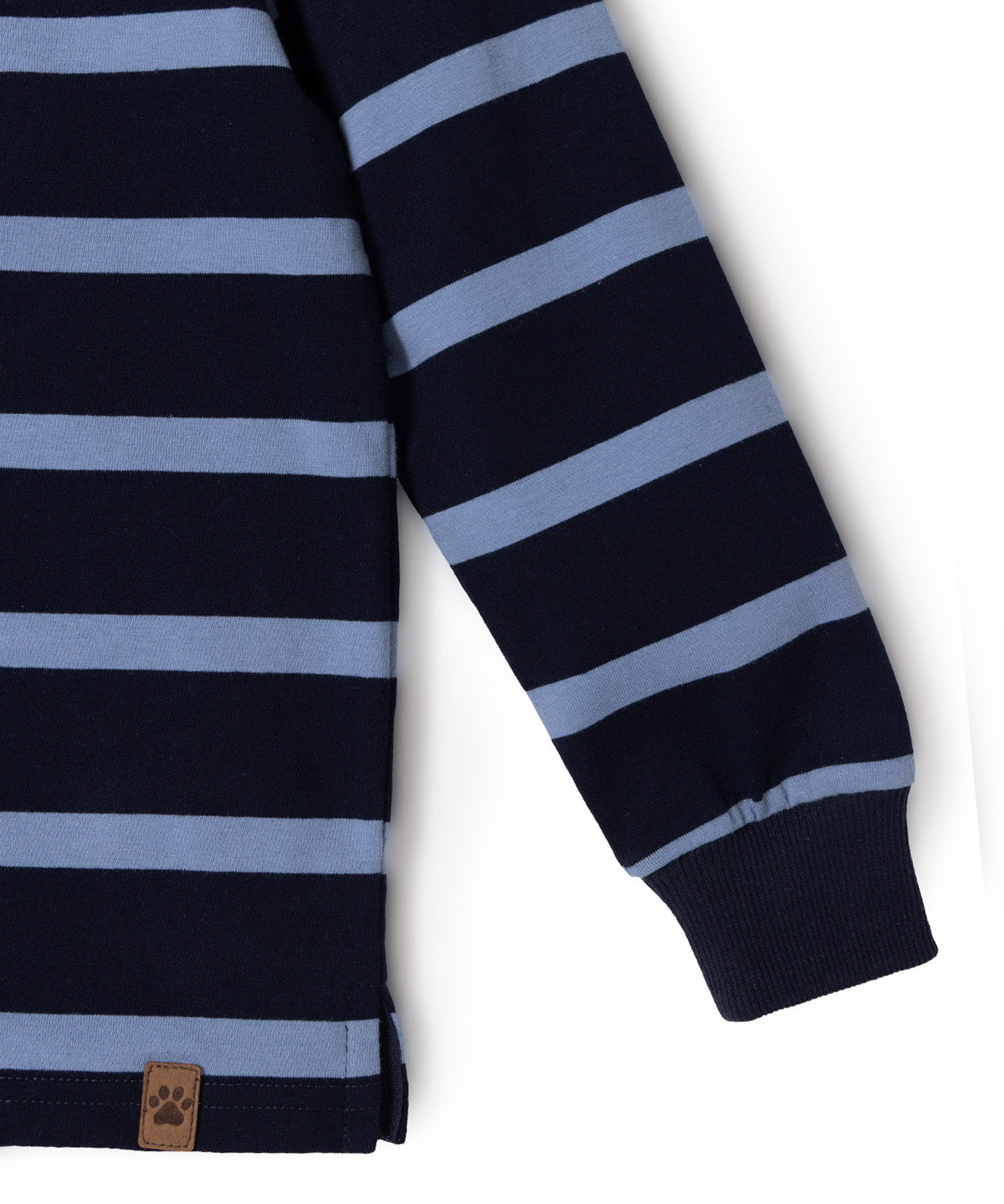 Polo Manga Larga Para Niño Timber Algodón Azul Hush Puppies Kids