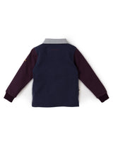 Polo Manga Larga Para Niño North Algodón Azul Hush Puppies Kids