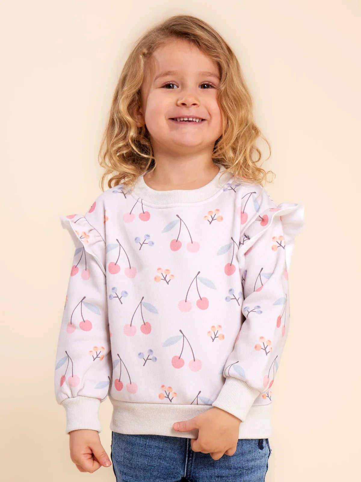 Polerón Para Niña Algodón Colette Beige Hush Puppies Kids