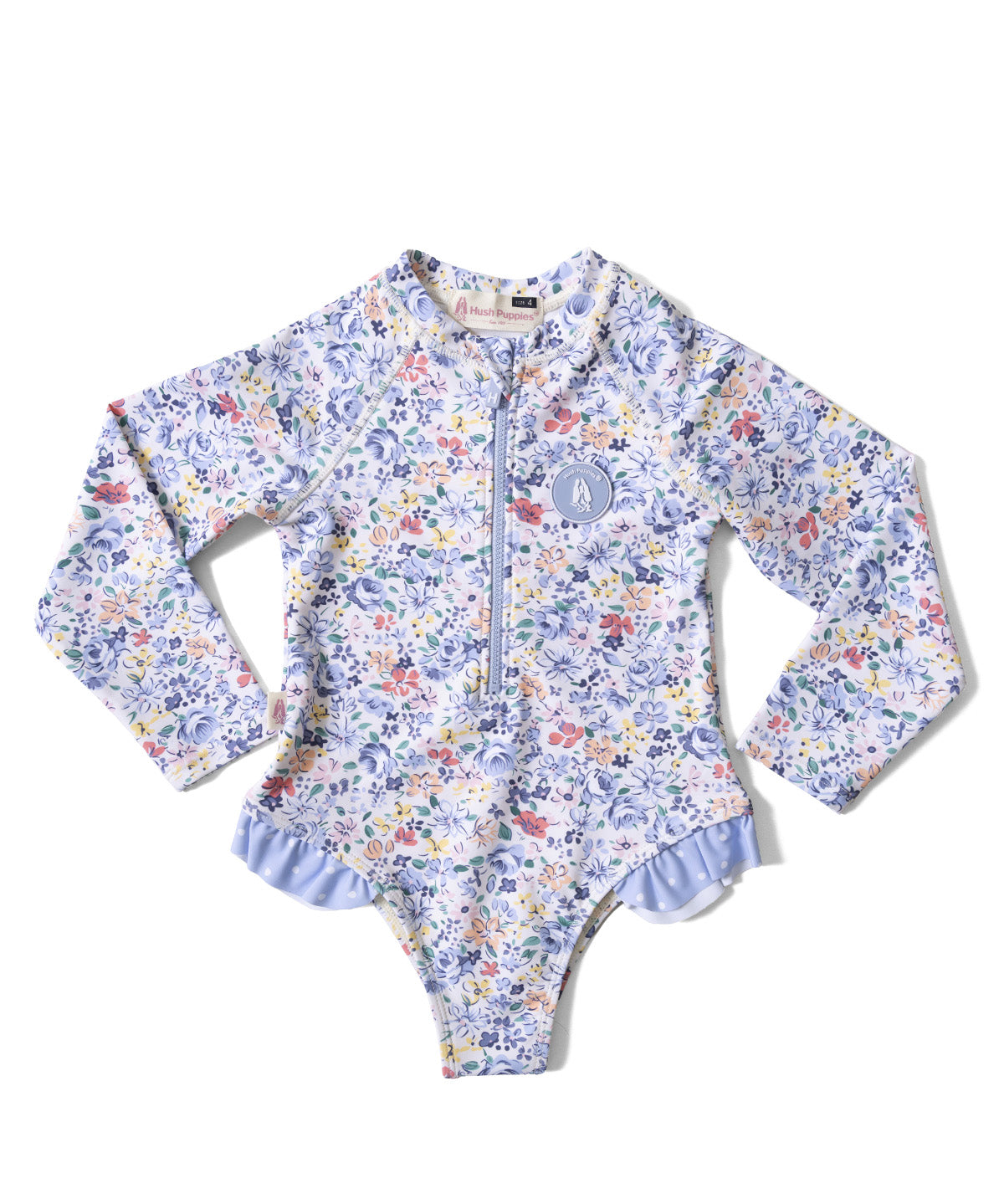 Traje De Baño Flowers Niña