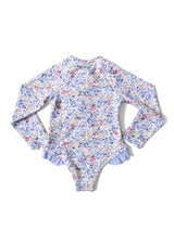 Traje De Baño Flowers Niña