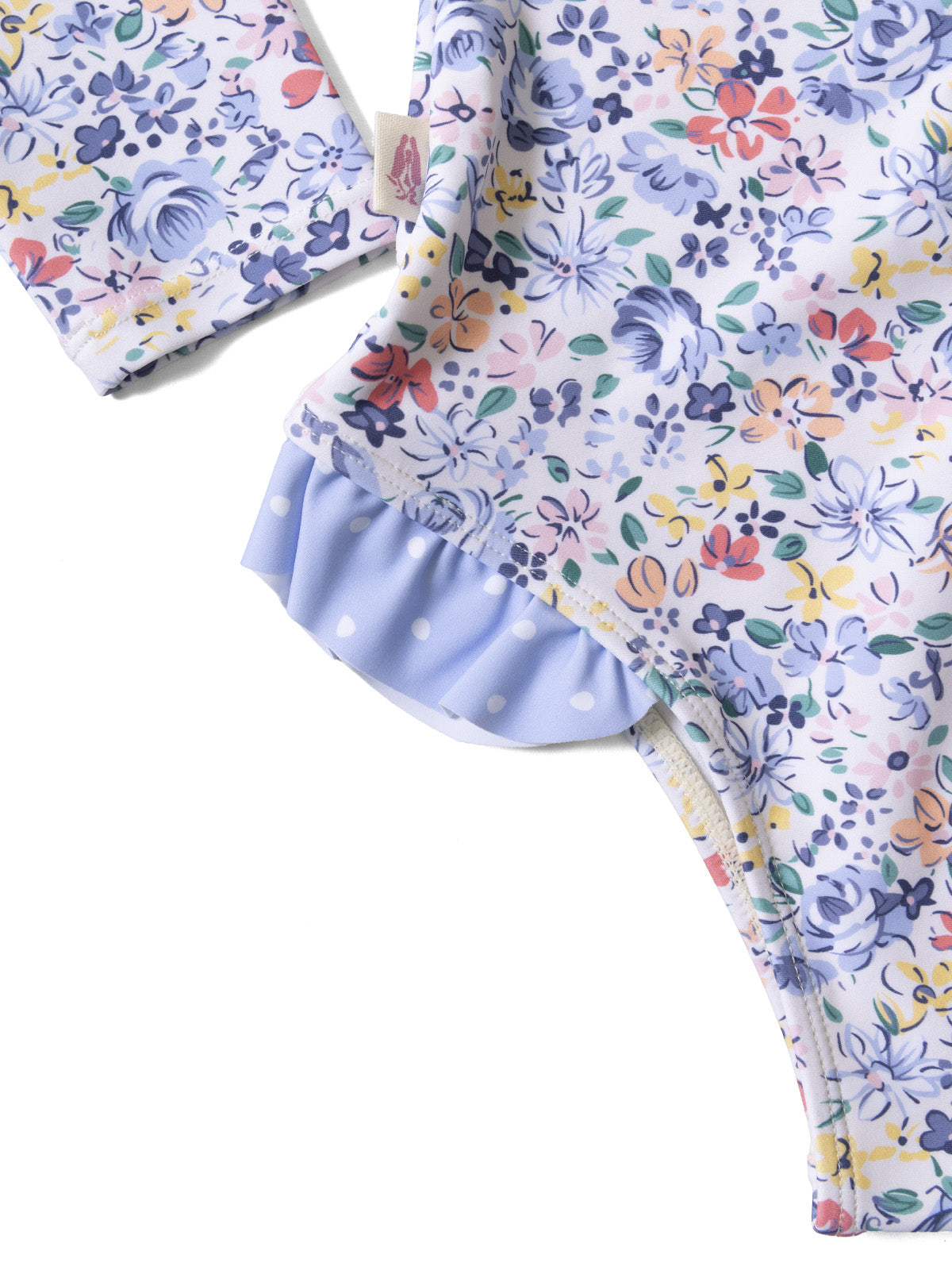 Traje De Baño Flowers Niña