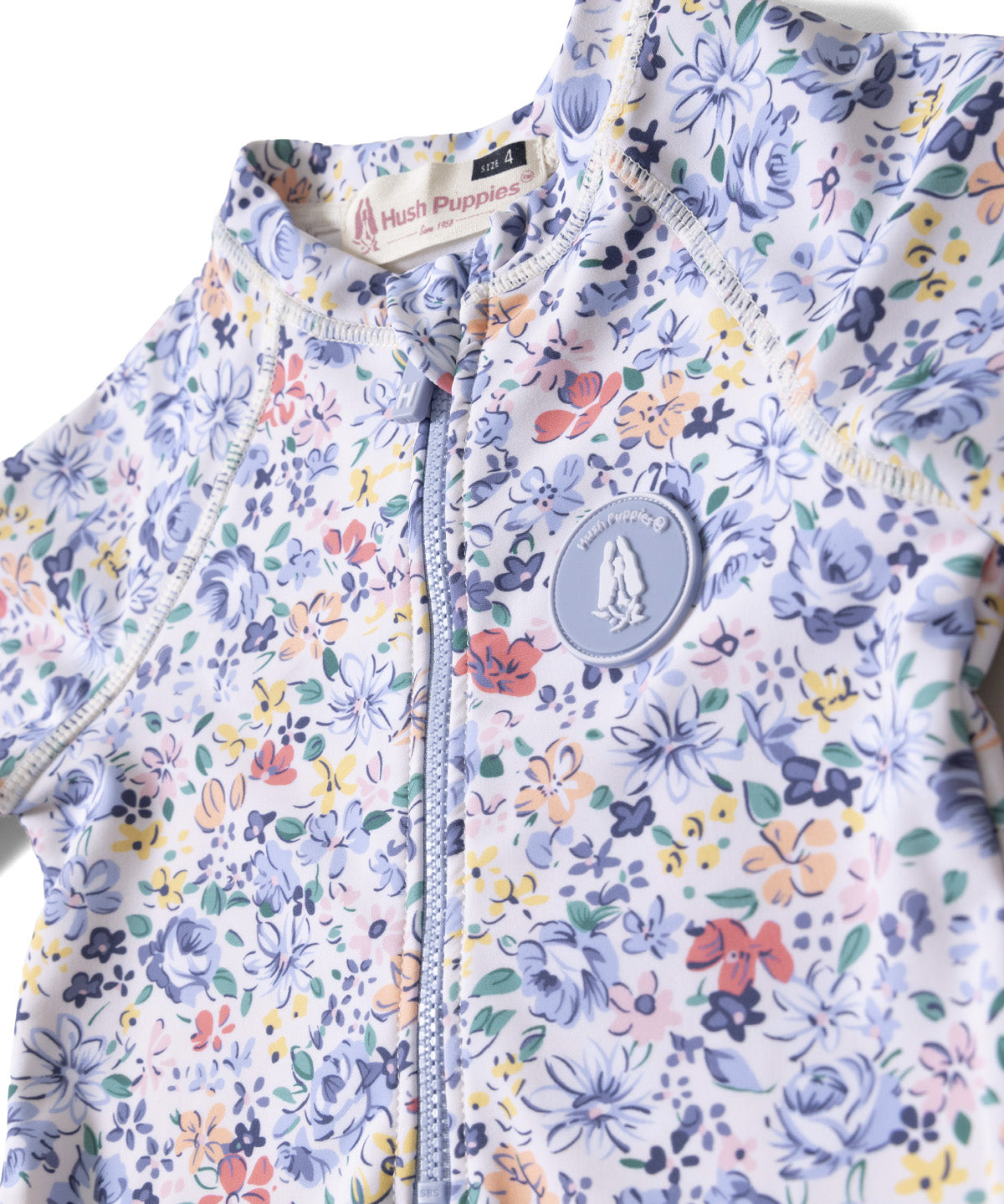 Traje De Baño Flowers Niña