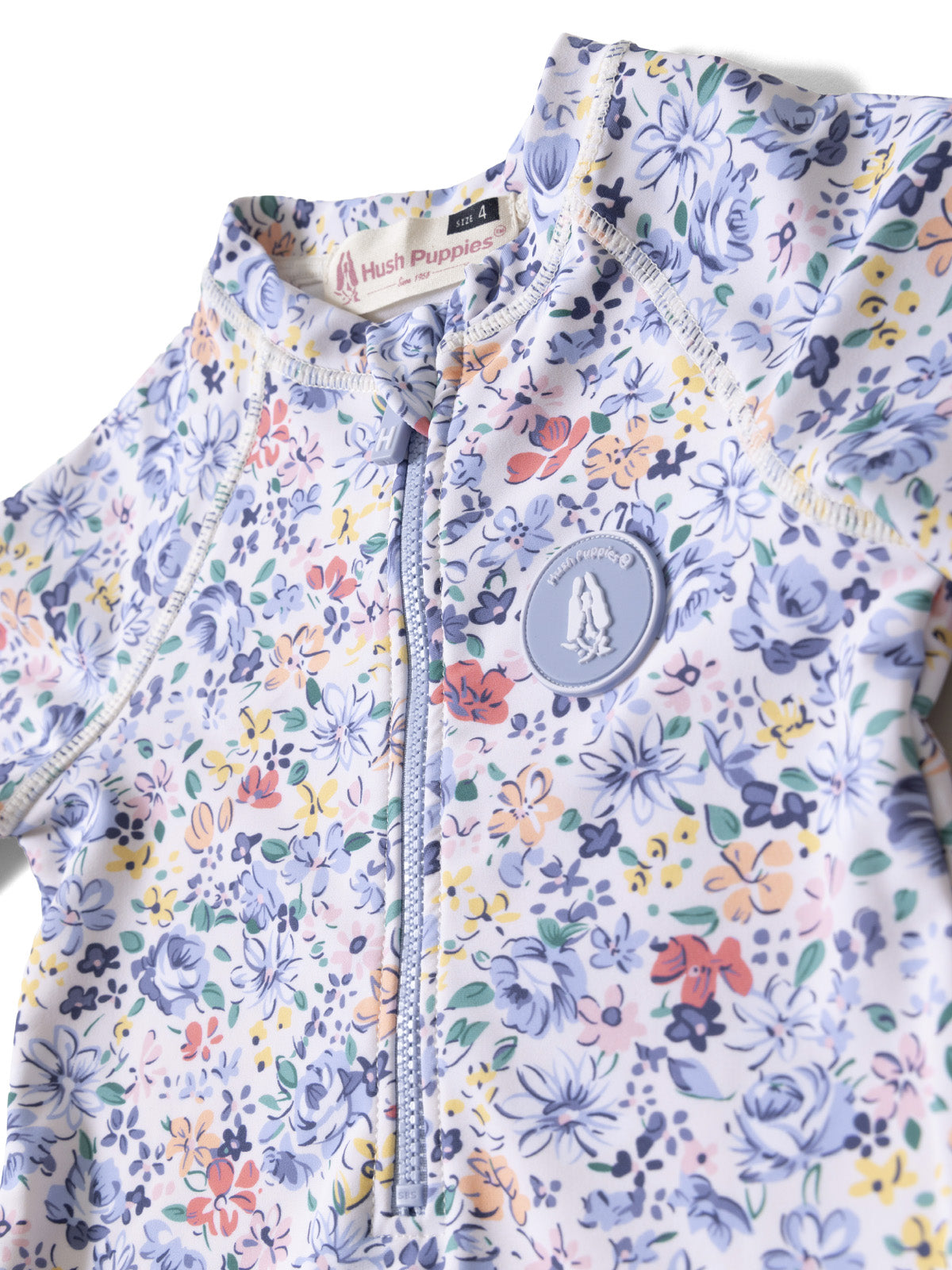 Traje De Baño Flowers Niña