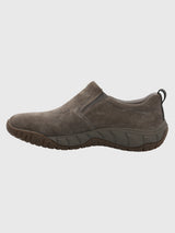 Slip On Para Hombre Cuero Tornnado Marrón Hush Puppies