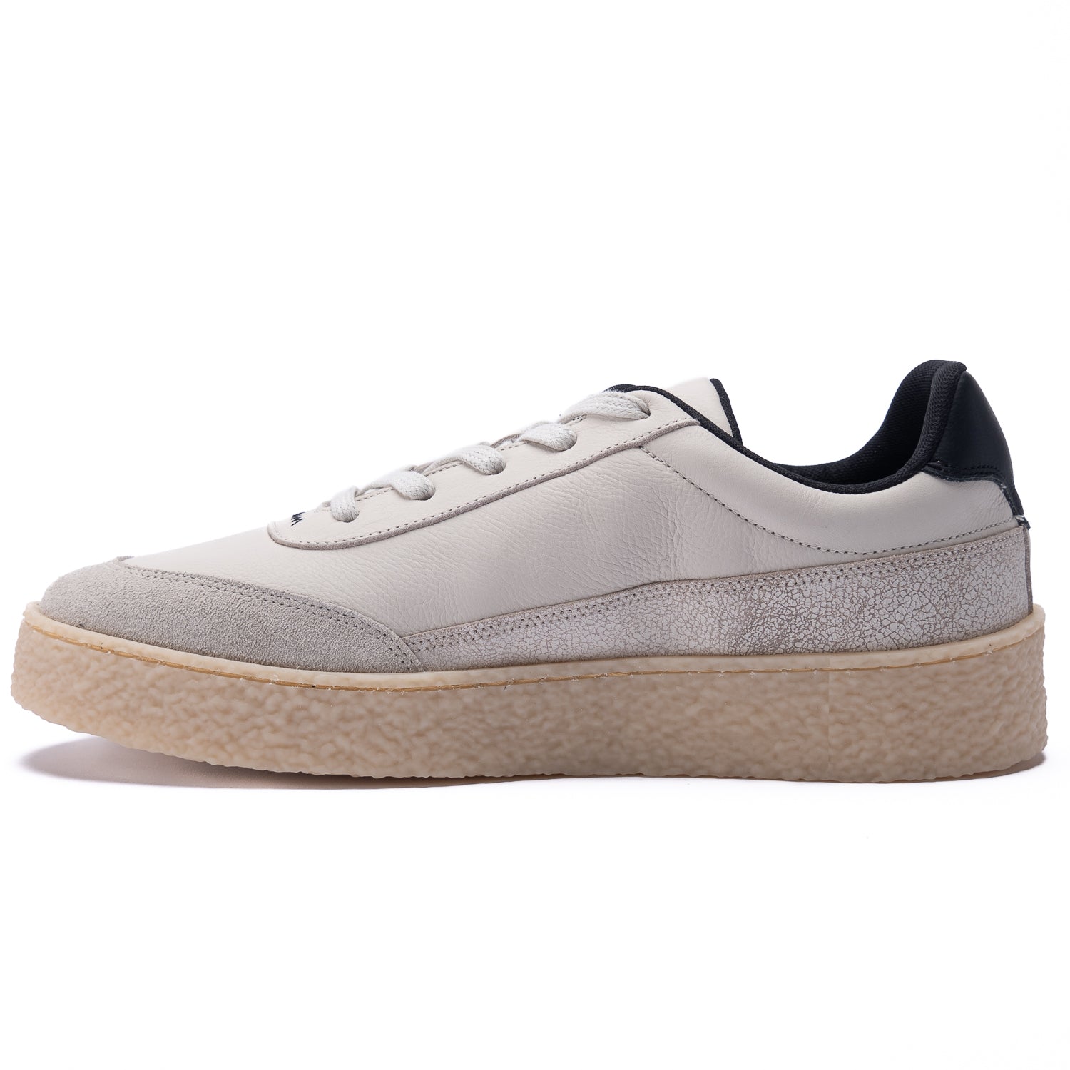 Zapatilla Para Hombre Cuero Manuel Beige Hush Puppies