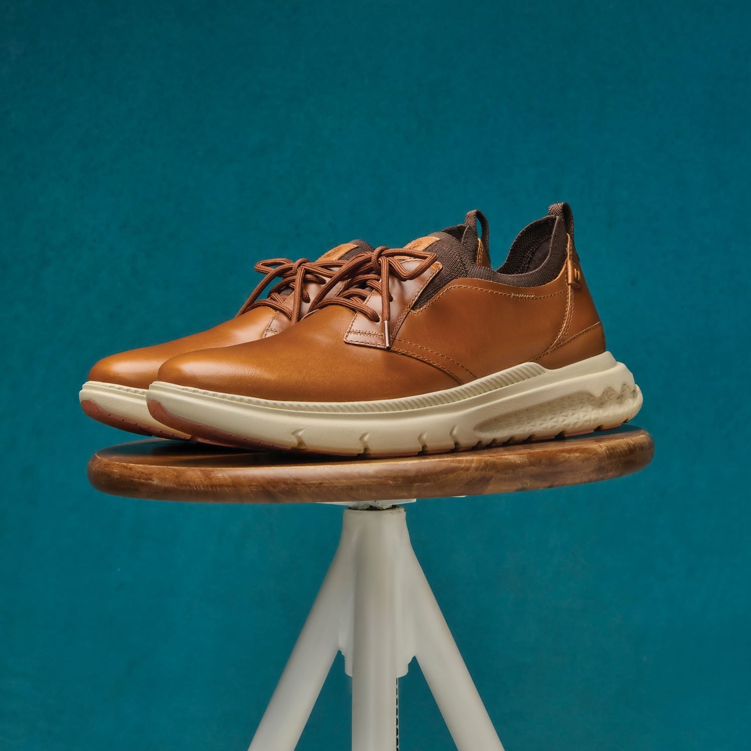 Zapato Excel Laceup Cuero Hombre