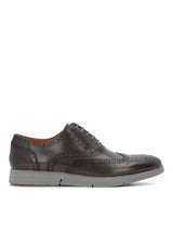 Zapato Para Hombre Cuero Wing Flex Gris Hush Puppies