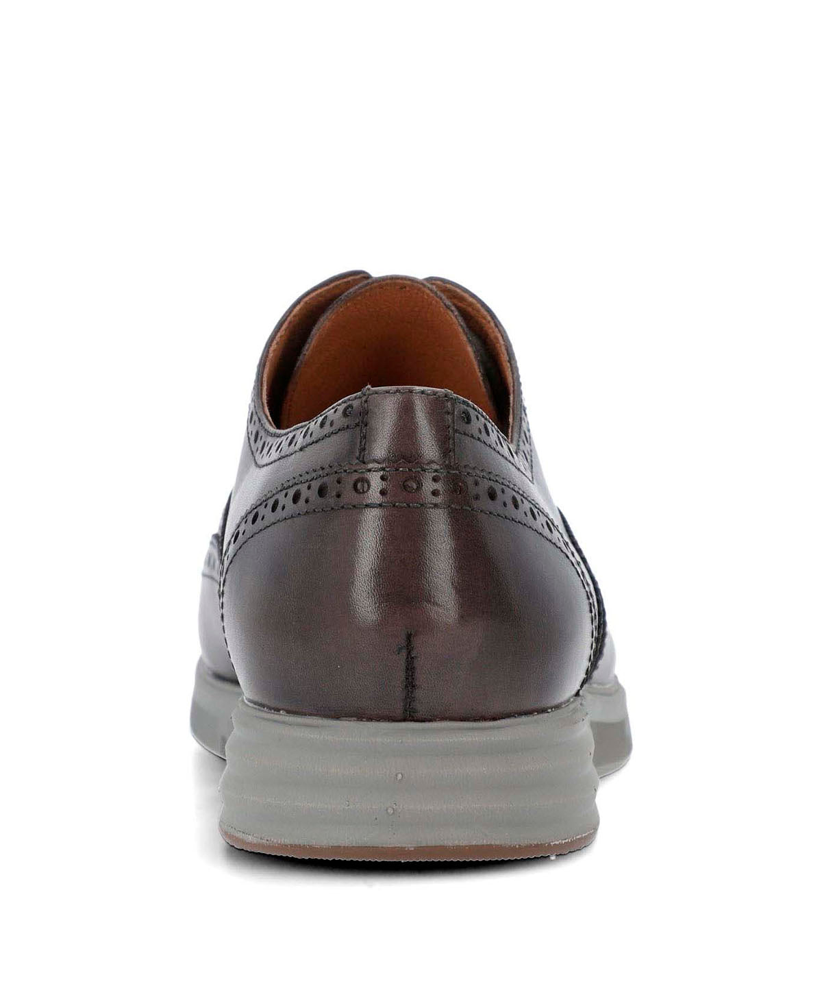 Zapato Para Hombre Cuero Wing Flex Gris Hush Puppies