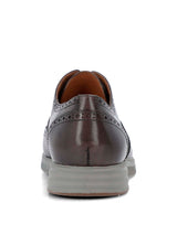 Zapato Para Hombre Cuero Wing Flex Gris Hush Puppies