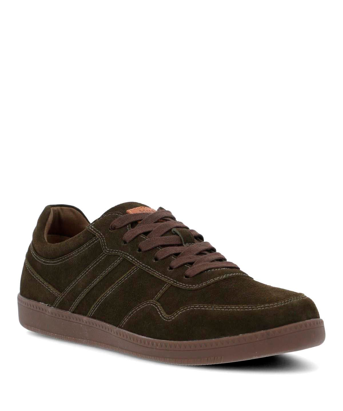 Zapatilla Para Hombre Cuero Mare Café Hush Puppies