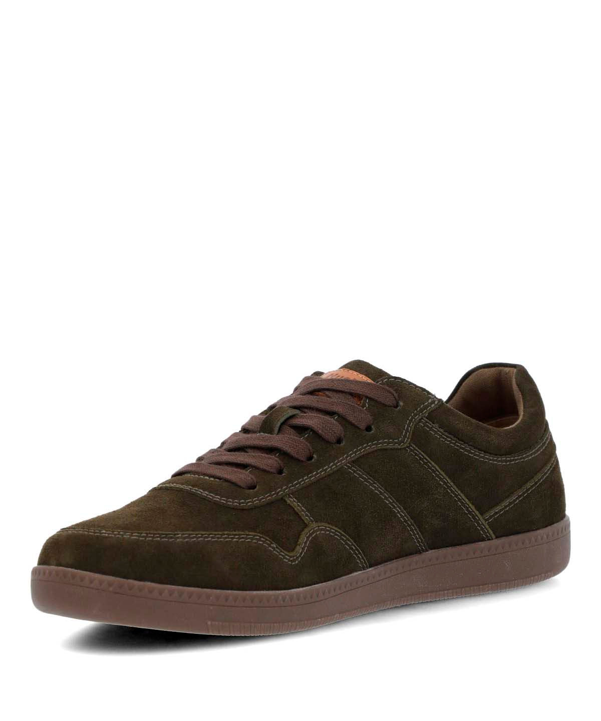 Zapatilla Para Hombre Cuero Mare Café Hush Puppies
