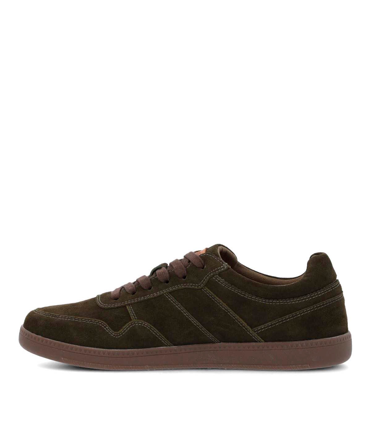 Zapatilla Para Hombre Cuero Mare Café Hush Puppies
