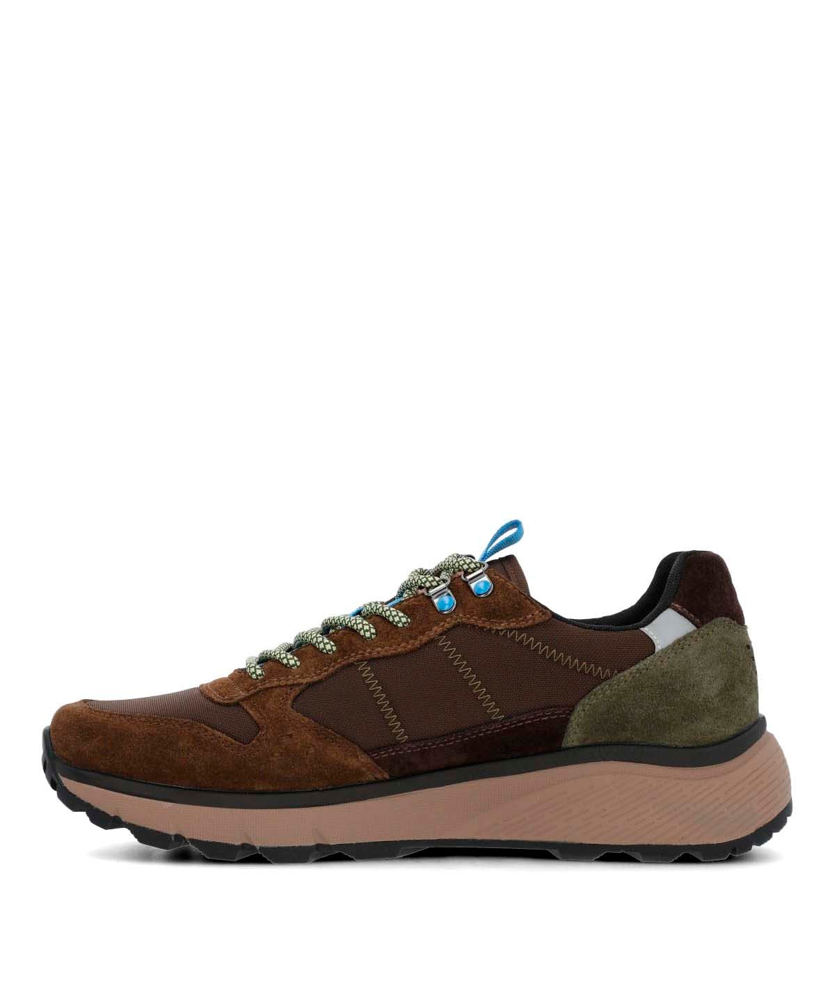 Zapatilla Para Hombre Cuero Lux Café Hush Puppies