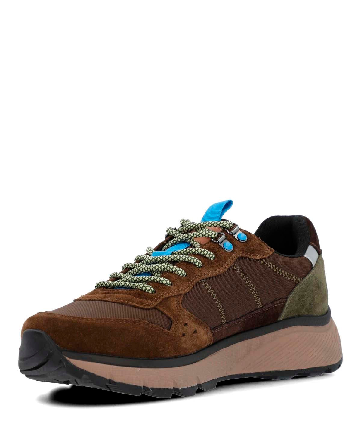 Zapatilla Para Hombre Cuero Lux Café Hush Puppies