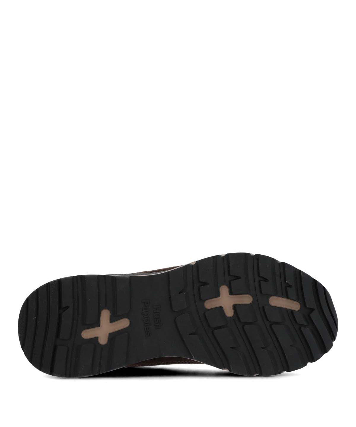 Zapatilla Para Hombre Cuero Lux Café Hush Puppies