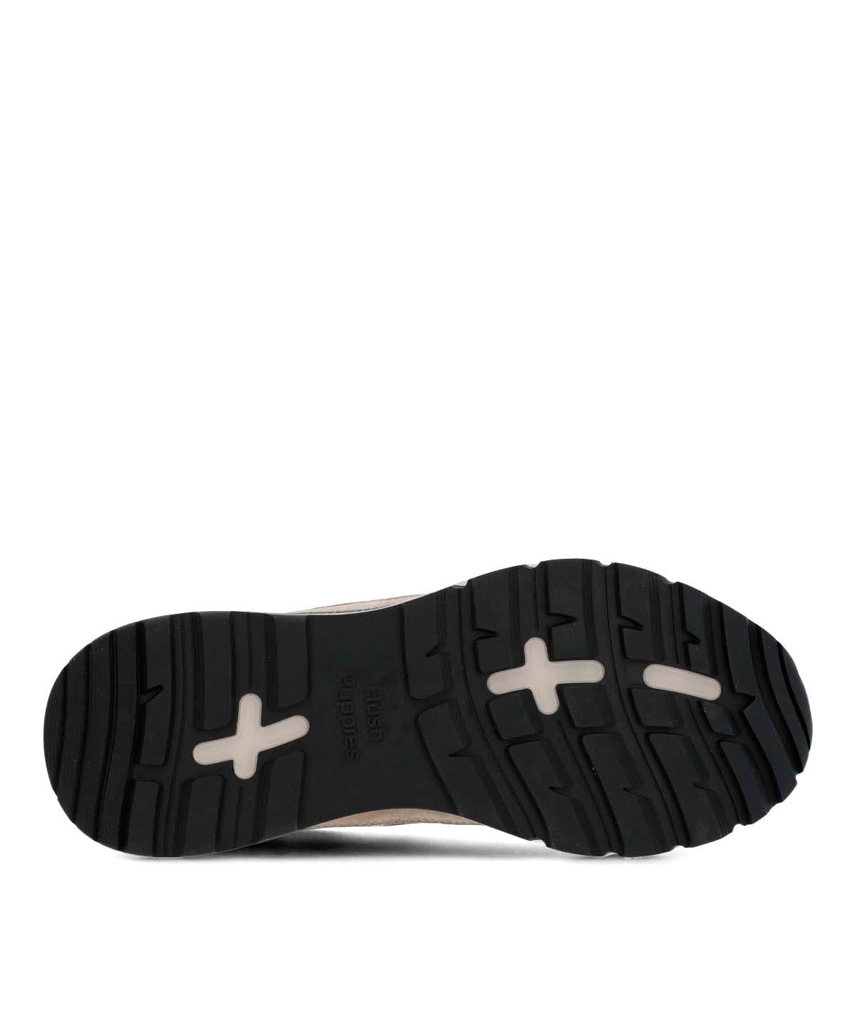 Zapatilla Para Hombre Cuero Lux Café Hush Puppies