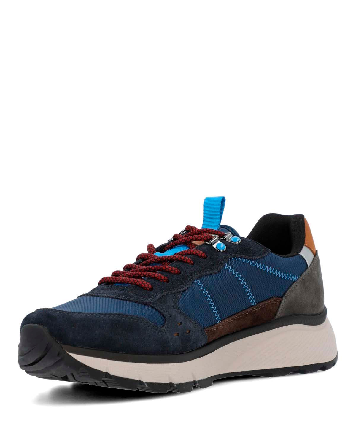 Zapatilla Para Hombre Cuero Lux Azul Hush Puppies