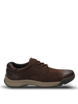 Zapato Para Hombre Cuero Duran Chocolate Hush Puppies