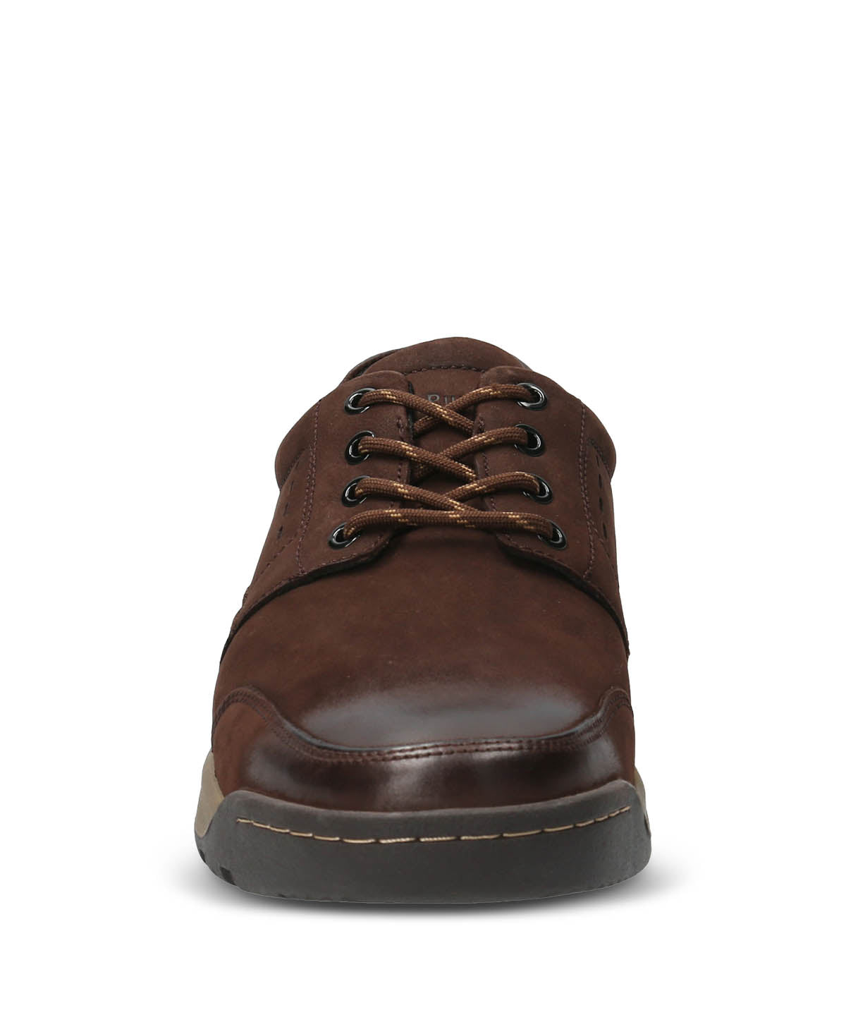 Zapato Para Hombre Cuero Duran Chocolate Hush Puppies