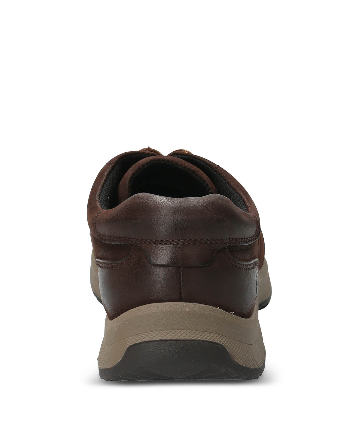 Zapato Para Hombre Cuero Duran Chocolate Hush Puppies