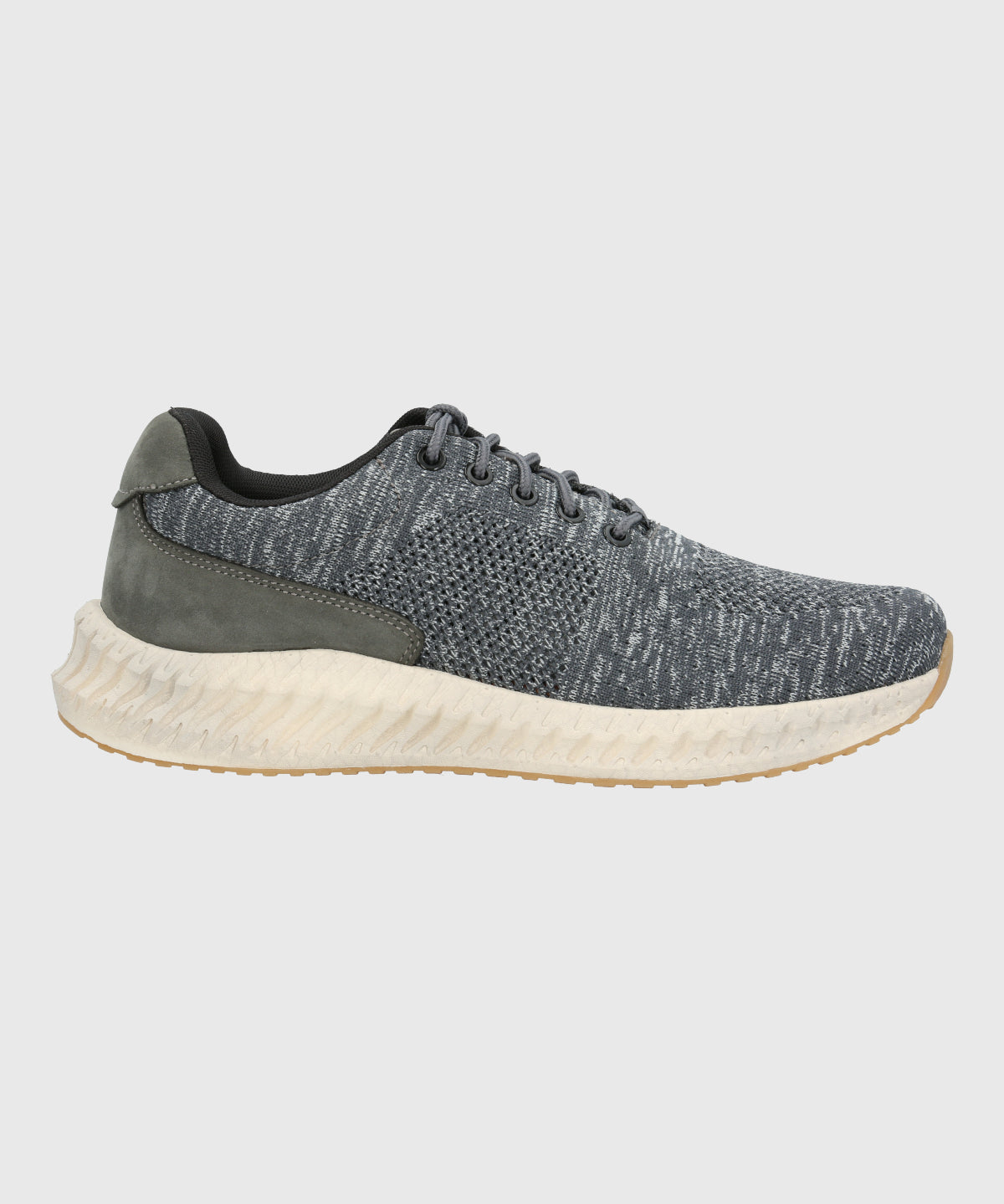 Zapatilla Spinal Knit Lace Cuero Hombre
