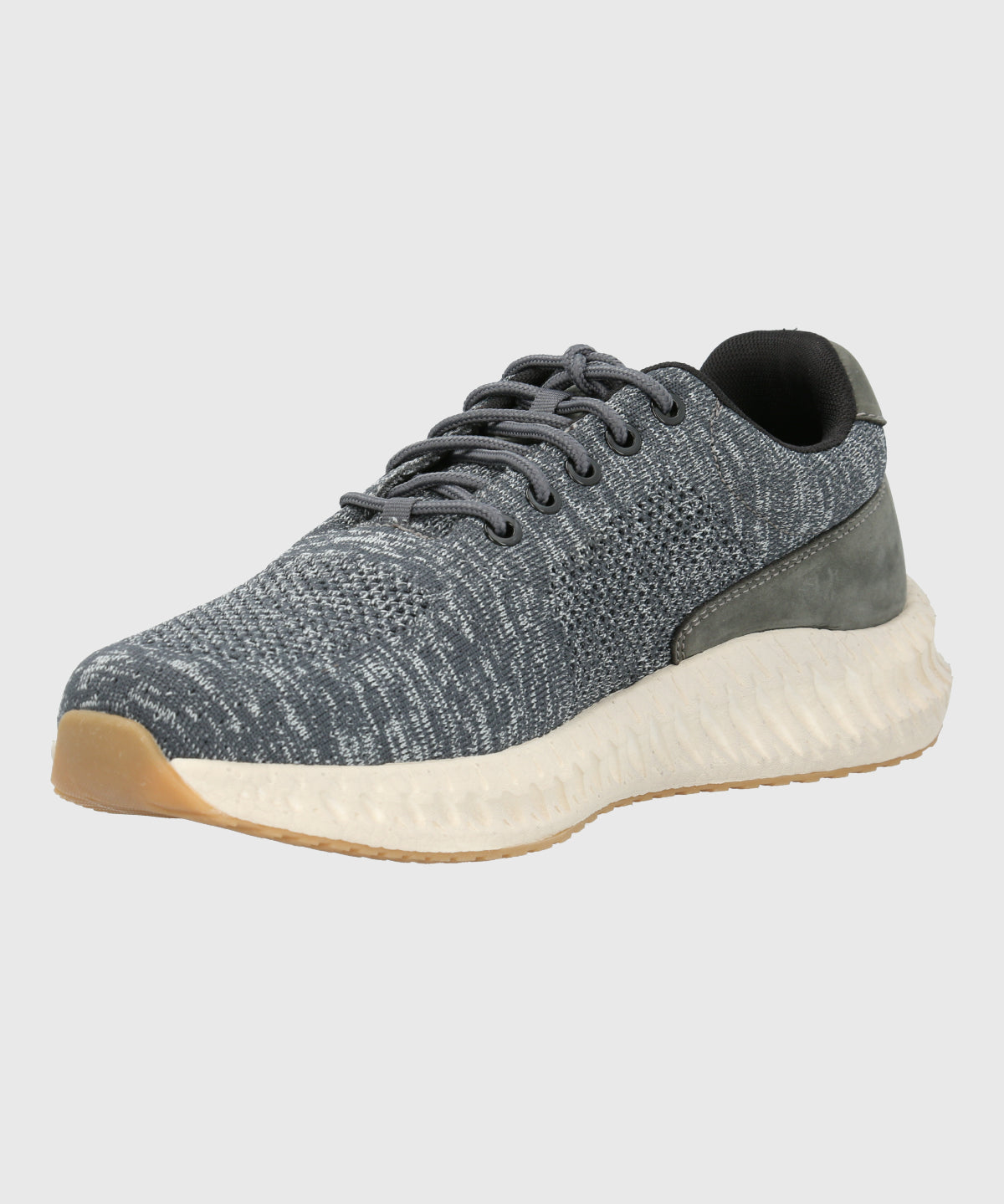 Zapatilla Spinal Knit Lace Cuero Hombre