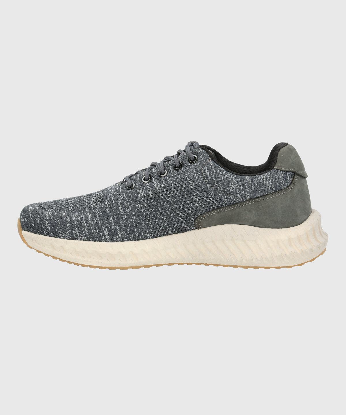 Zapatilla Spinal Knit Lace Cuero Hombre