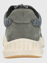 Zapatilla Spinal Knit Lace Cuero Hombre