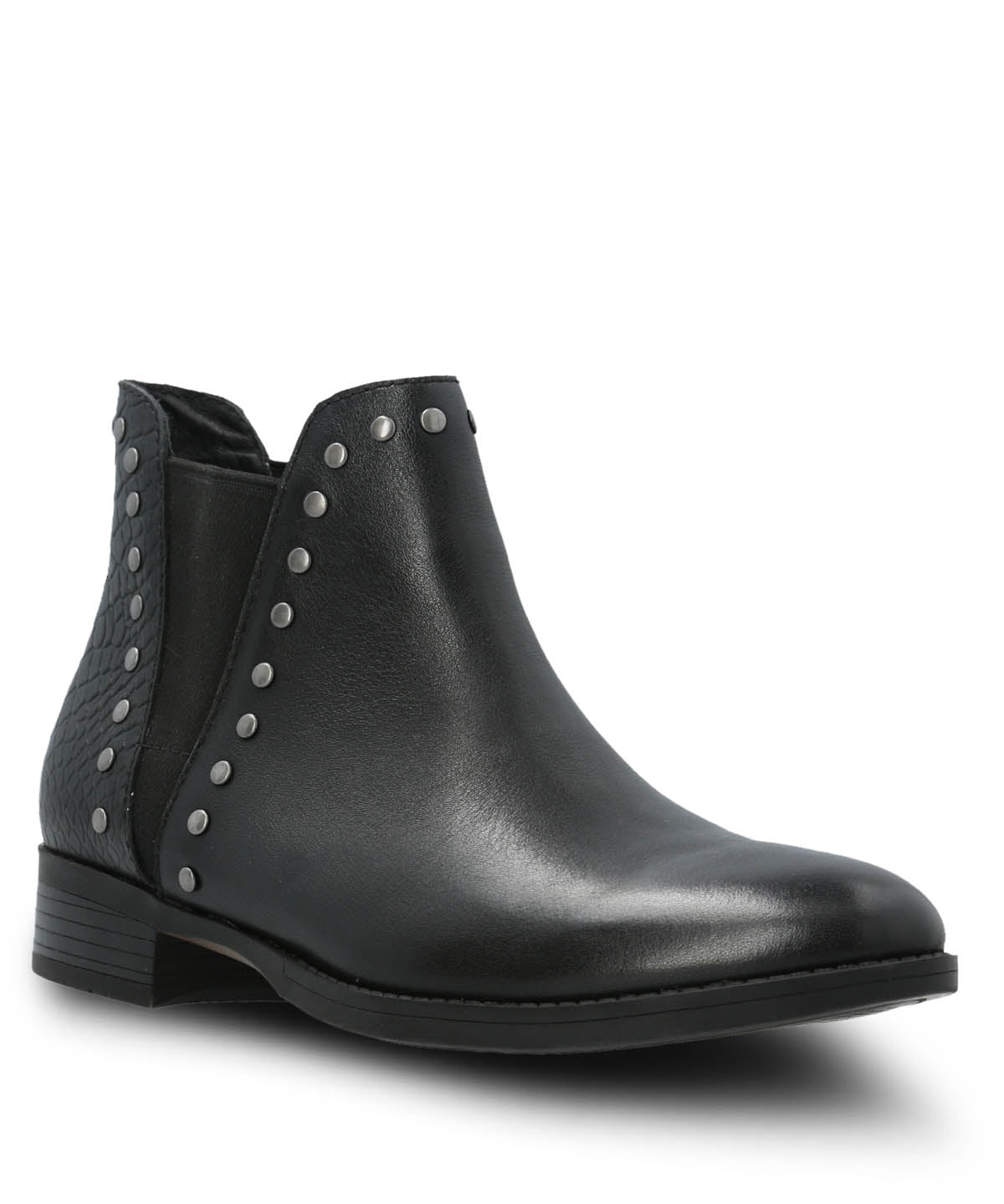 Botin Alva Cuero Mujer