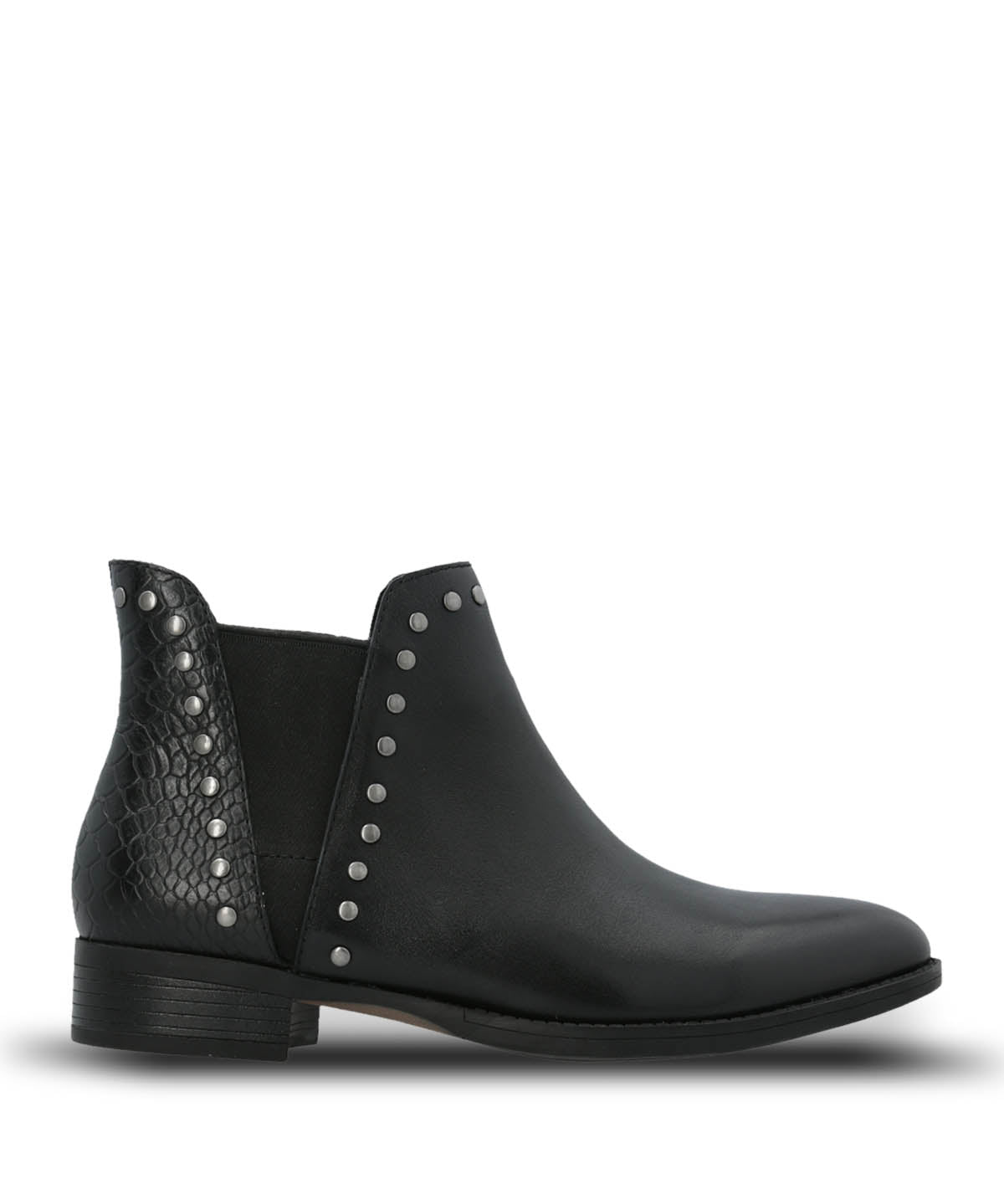 Botin Alva Cuero Mujer