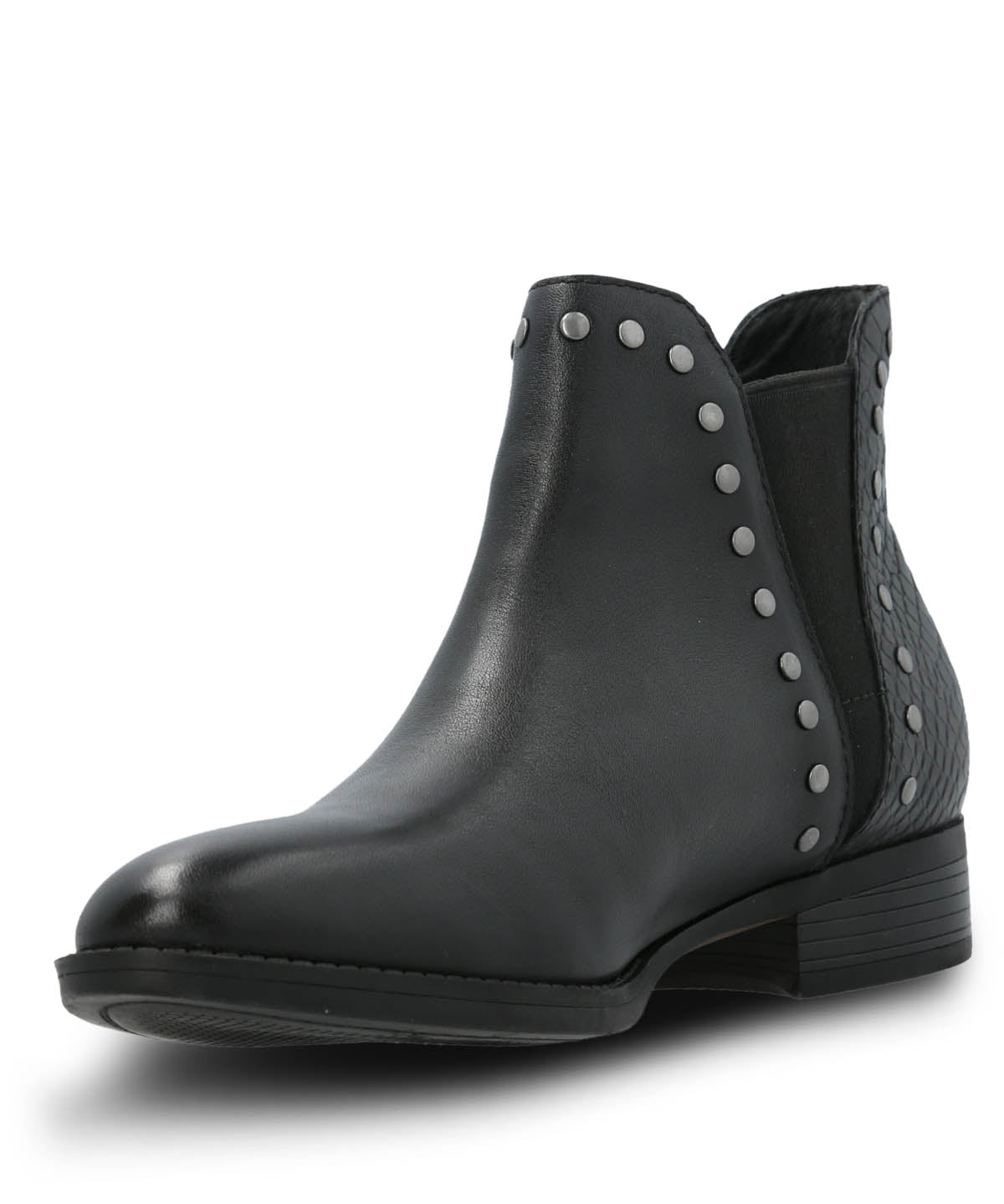 Botin Alva Cuero Mujer