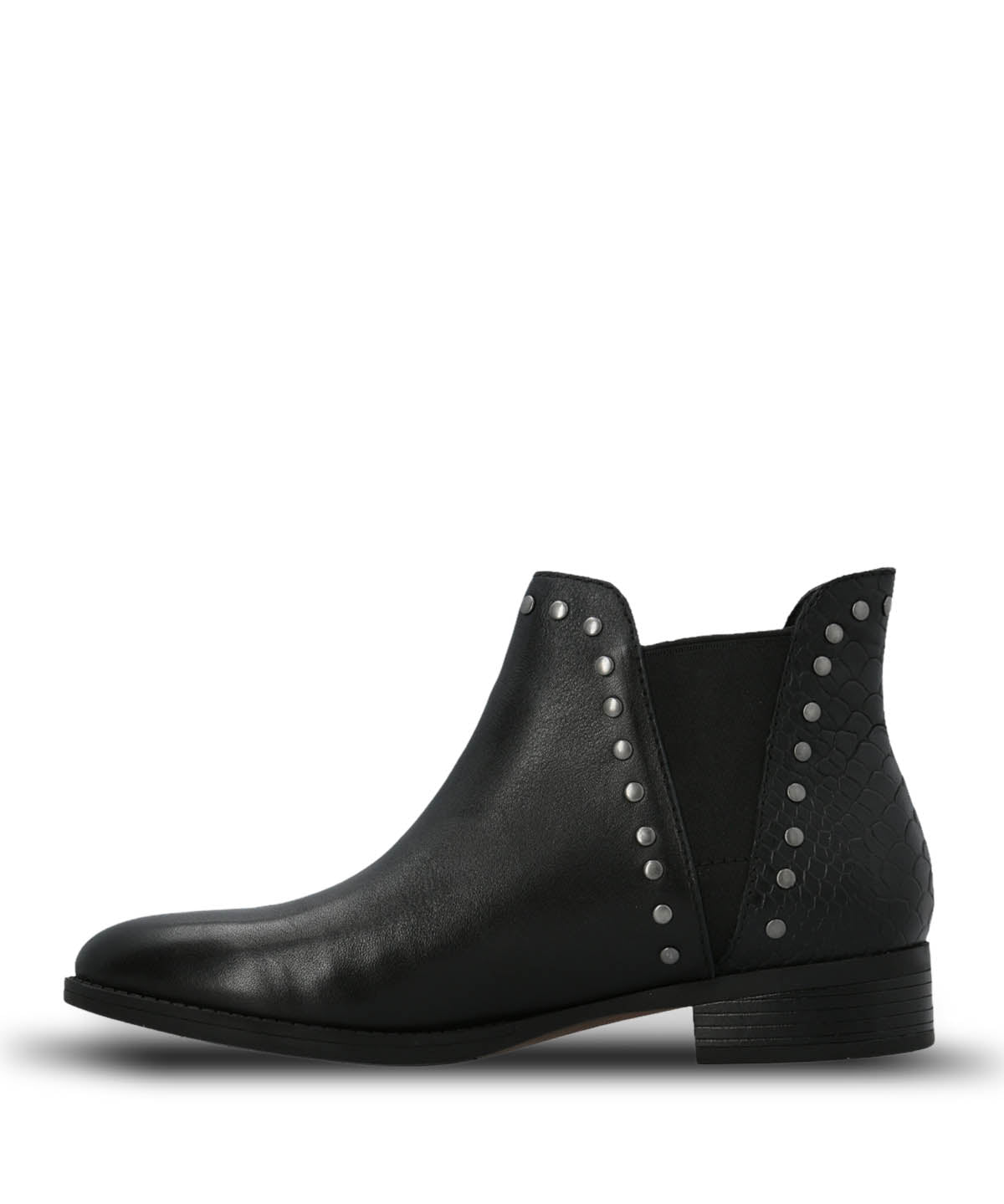 Botin Alva Cuero Mujer