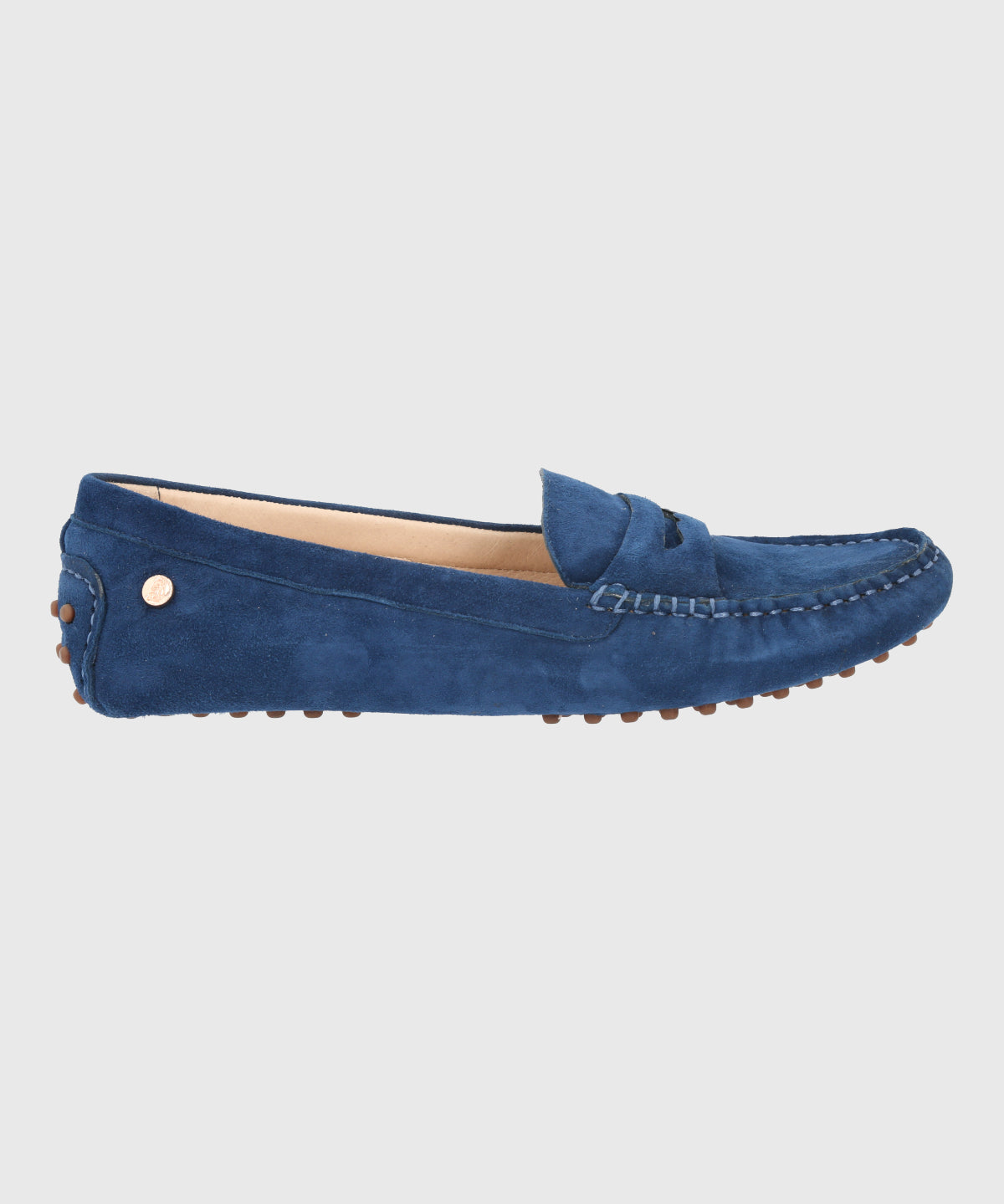 Mocasin Band Cuero Mujer