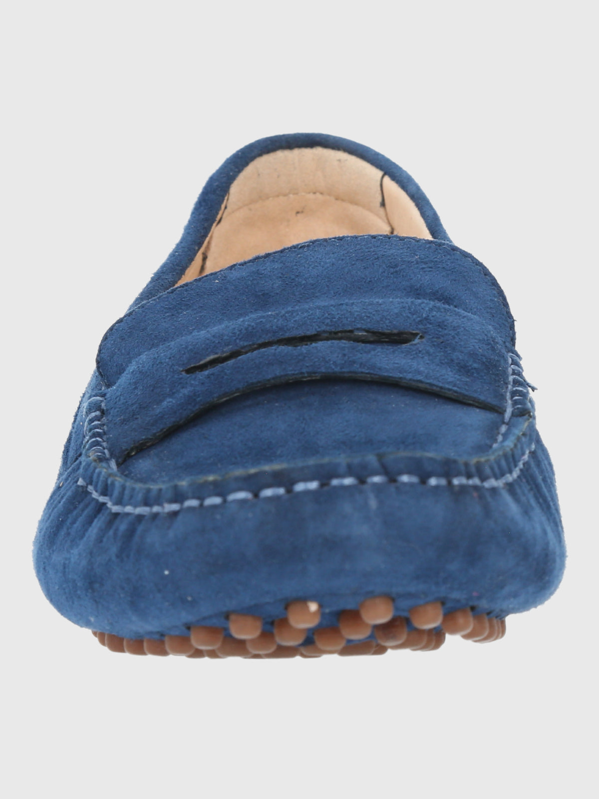 Mocasin Band Cuero Mujer