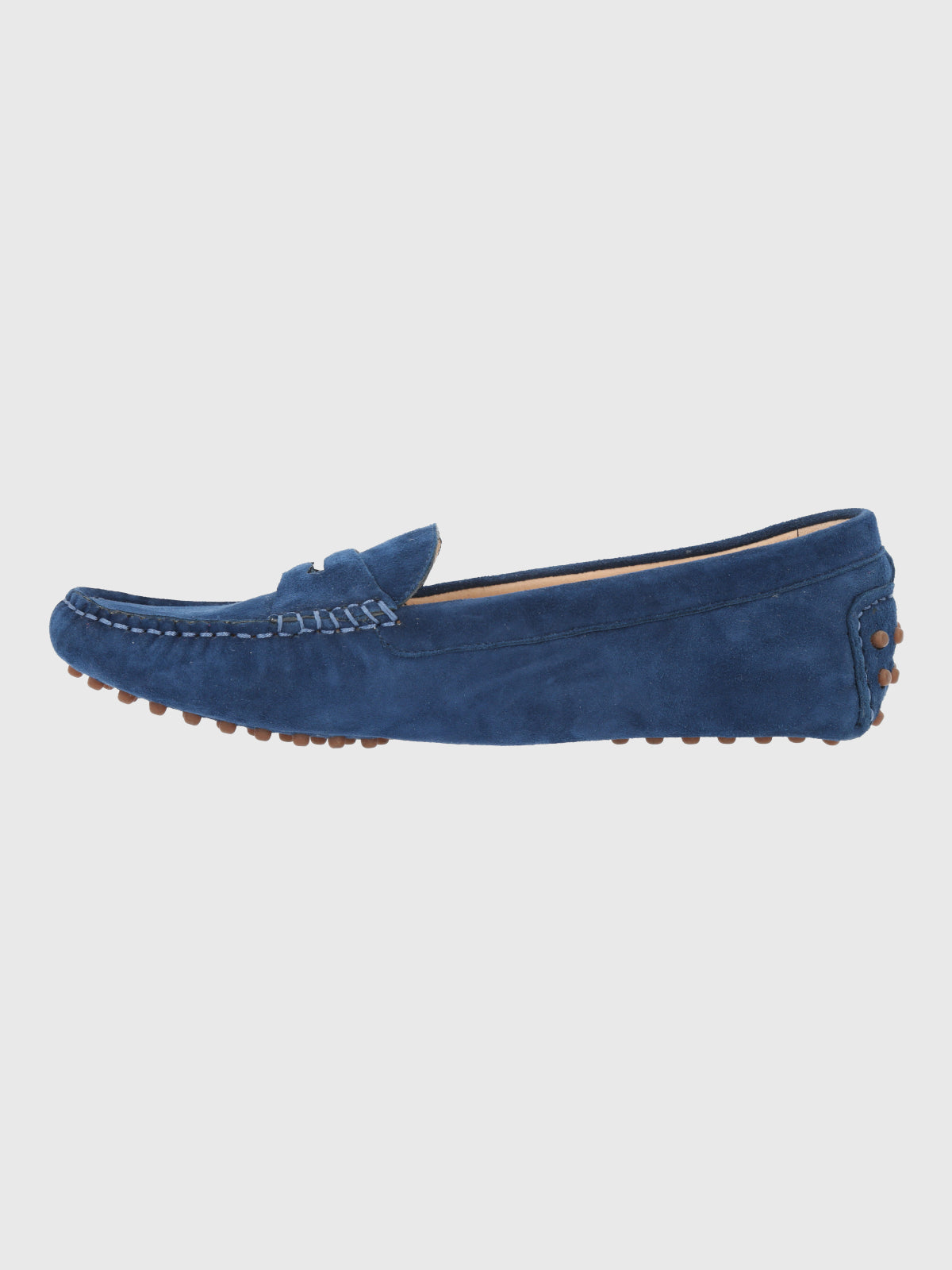 Mocasin Band Cuero Mujer