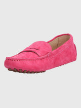 Mocasin Band Cuero Mujer