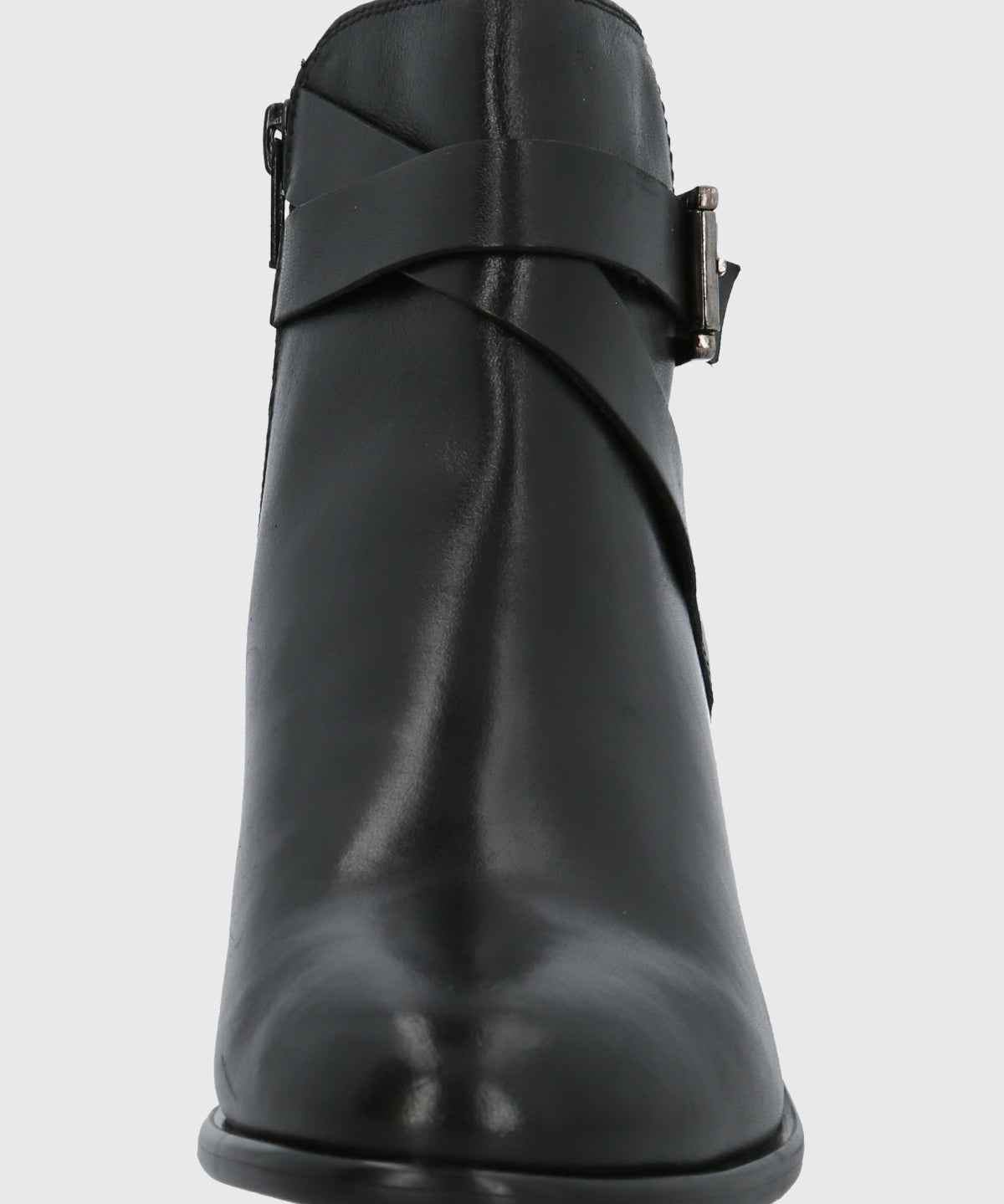 Botín Para Mujer Cuero Amanda Negro Hush Puppies
