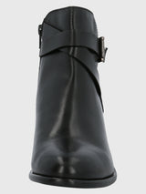 Botín Para Mujer Cuero Amanda Negro Hush Puppies