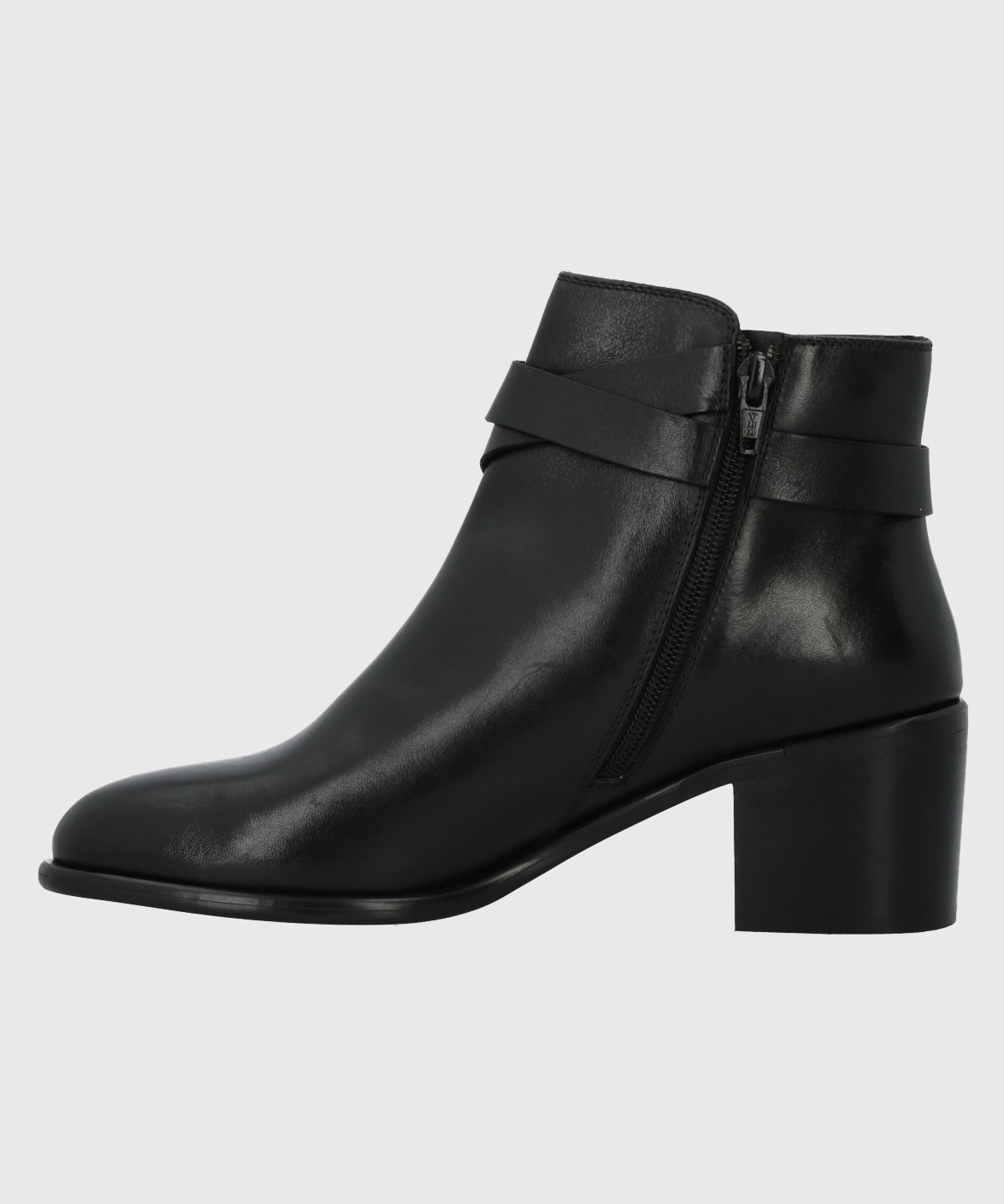Botín Para Mujer Cuero Amanda Negro Hush Puppies