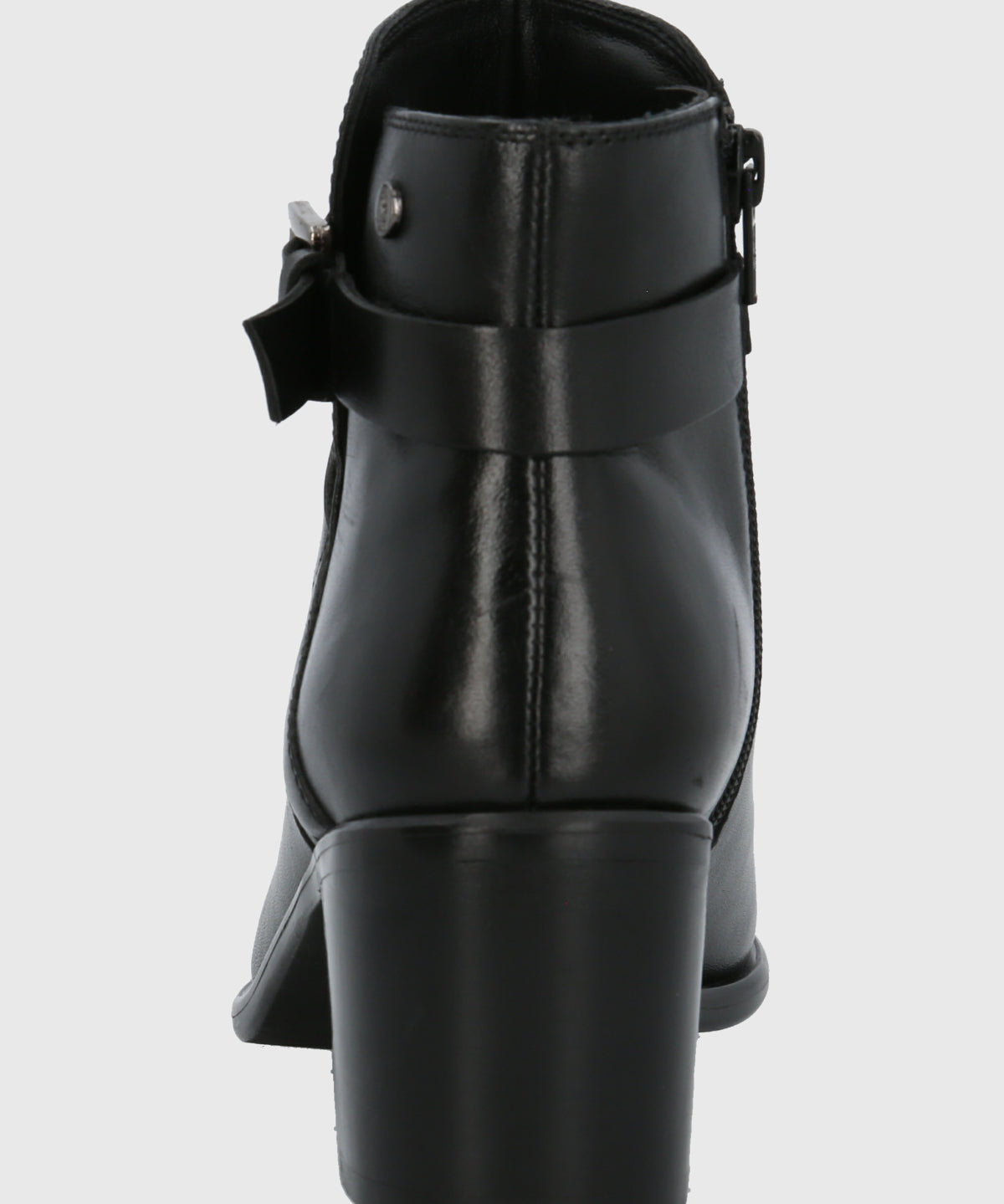 Botín Para Mujer Cuero Amanda Negro Hush Puppies