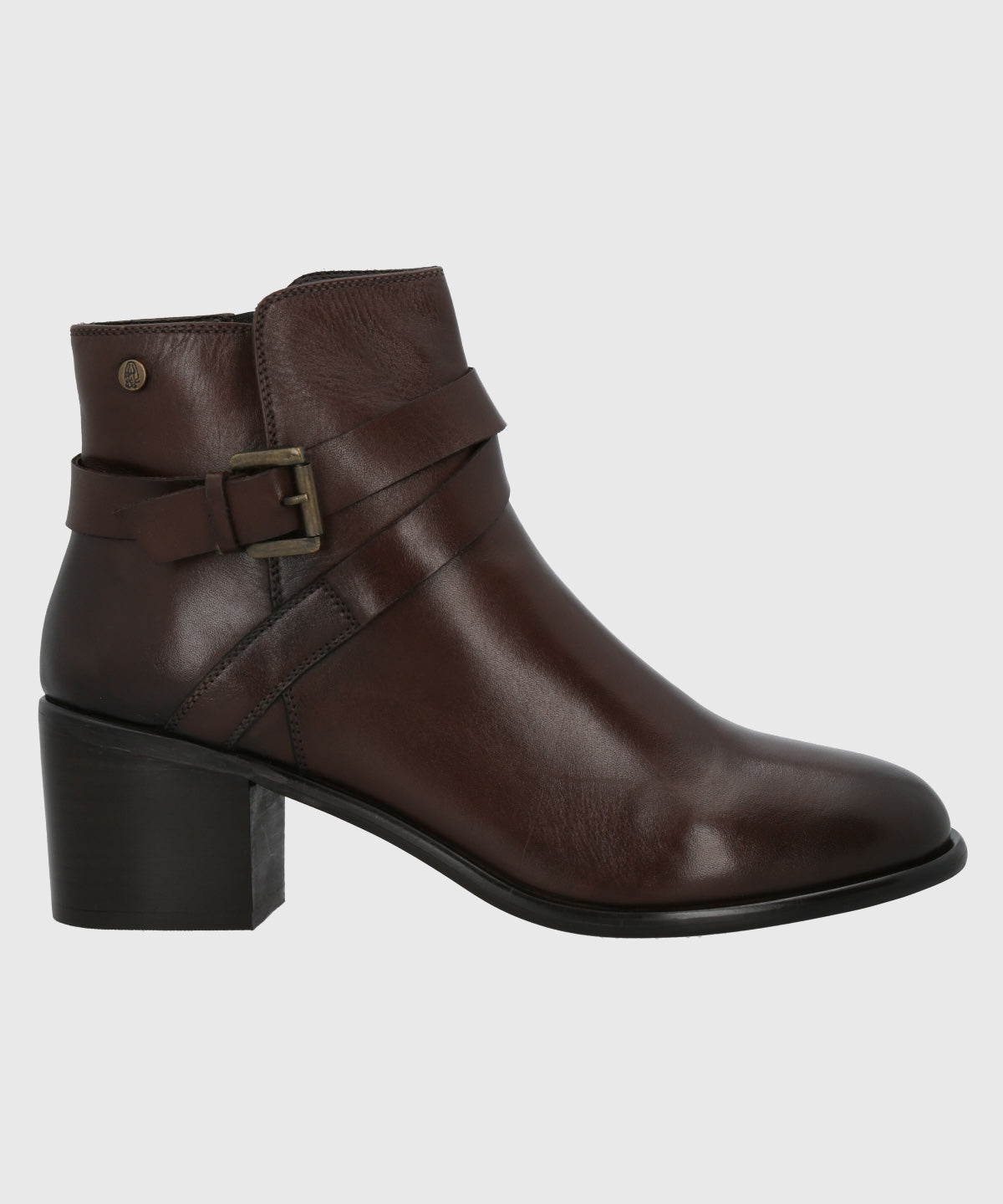 Botín Para Mujer Cuero Amanda Marrón Hush Puppies