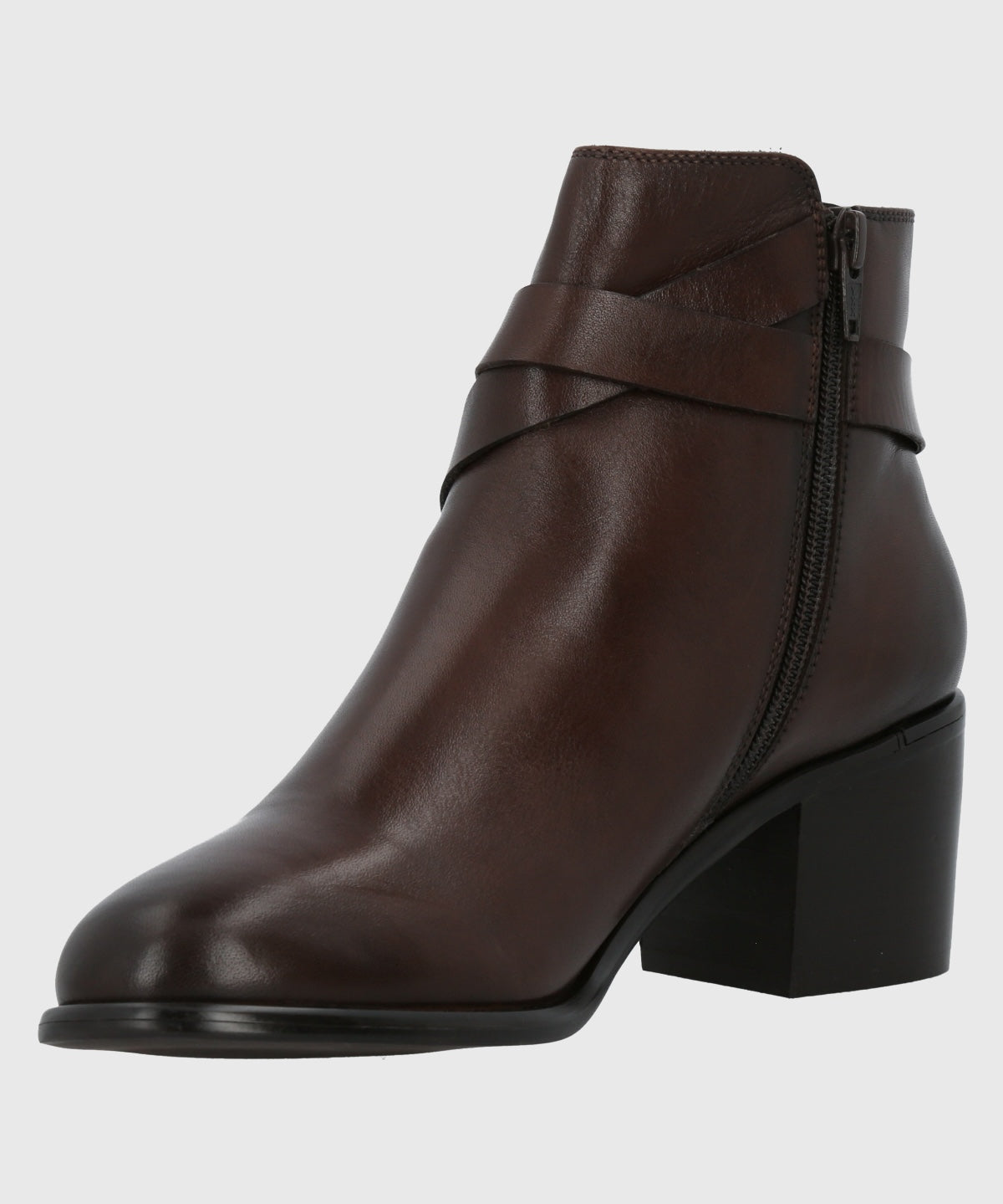 Botín Para Mujer Cuero Amanda Marrón Hush Puppies